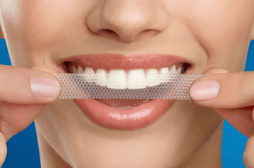 Teeth whitening strips
